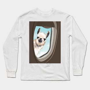 Hello! Llama Long Sleeve T-Shirt